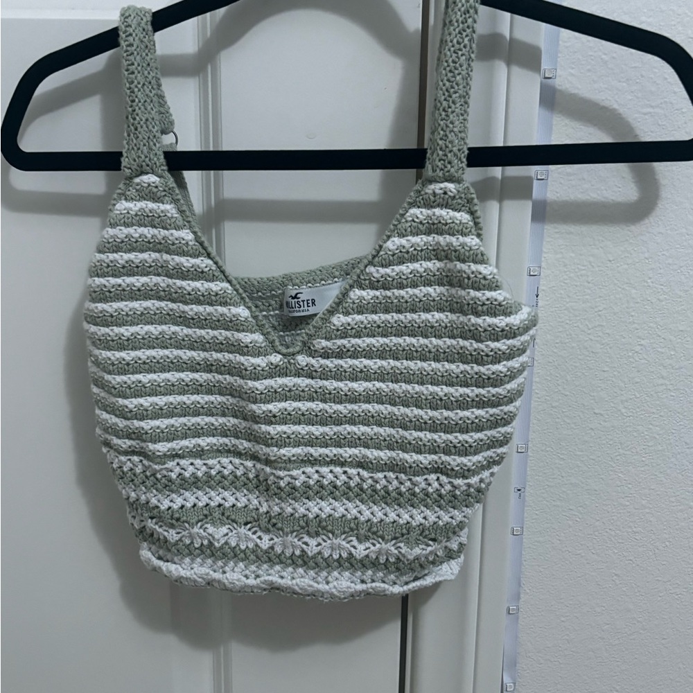 Knit Hollister tank top